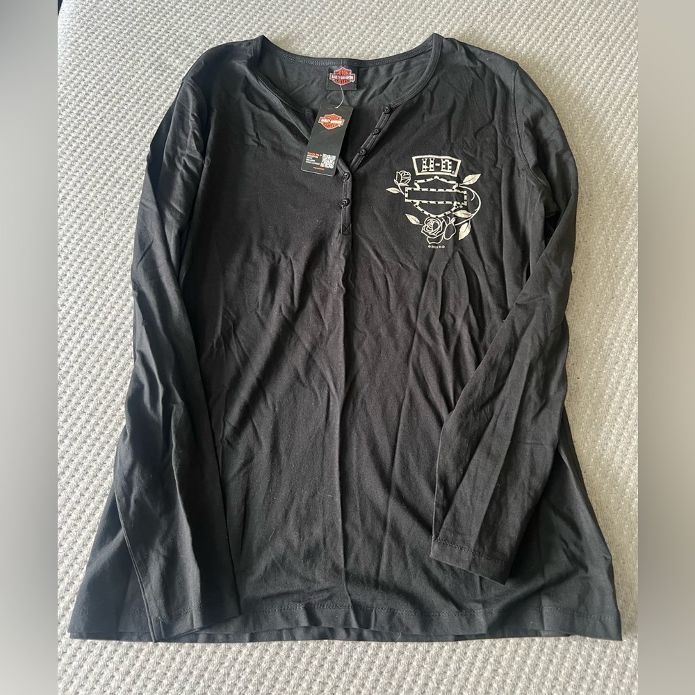 Black Harley Longsleeve